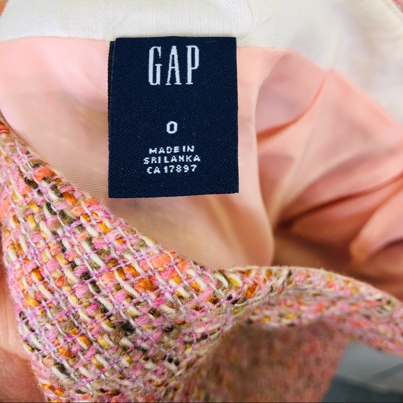 Gap Wool Tweed A-Line Skirt Sz 0 - Picture 8 of 11